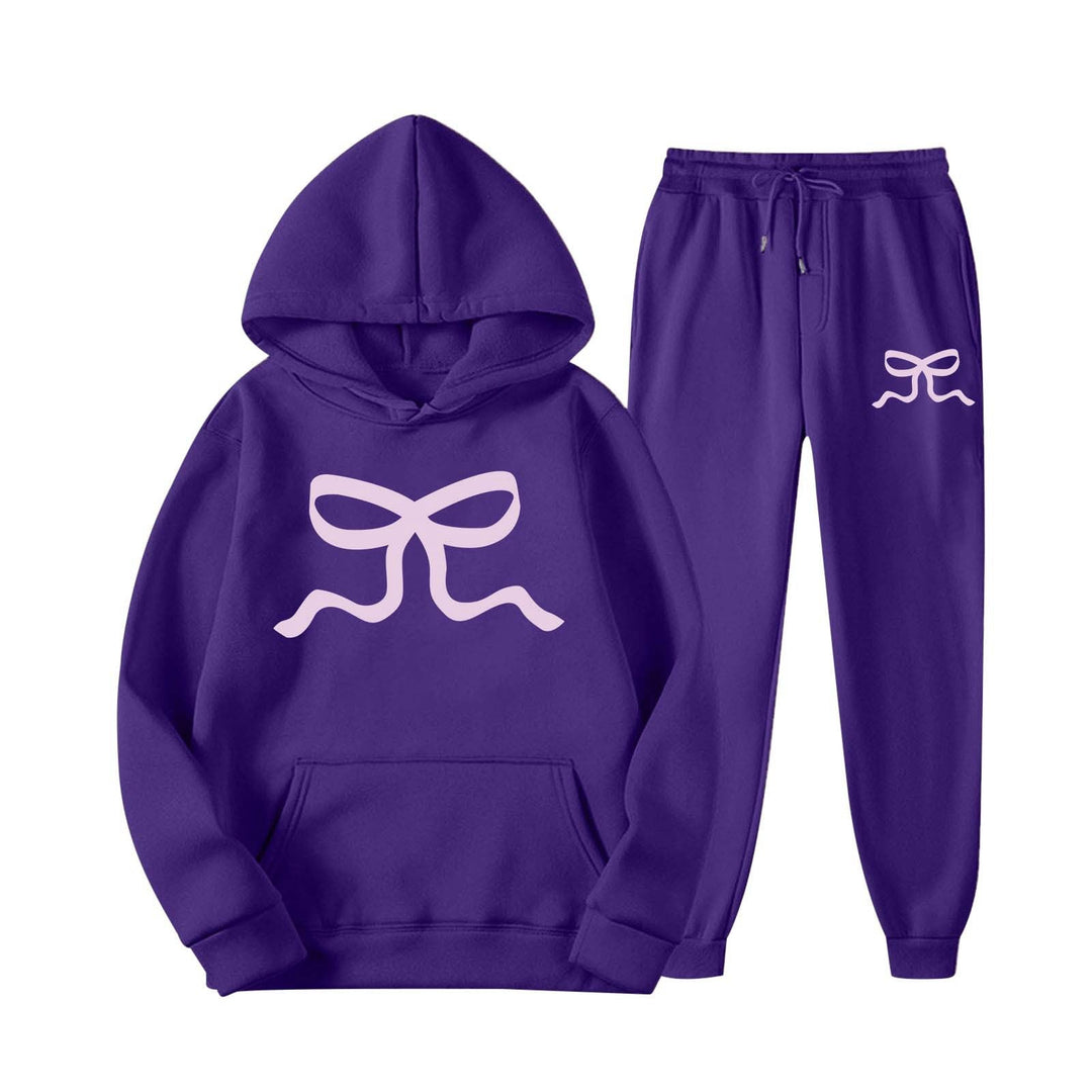Ensemble décontracté de sweat à capuche et de pantalon de jogging pour femmes