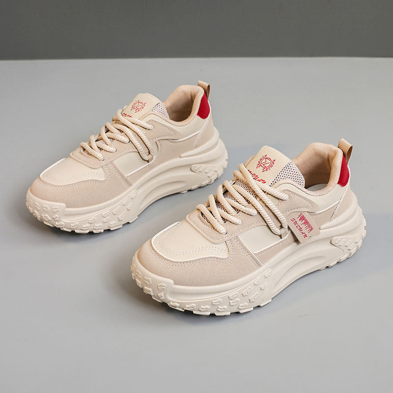 Baskets Chunky tendance pour femmes avec dessus en mesh respirant
