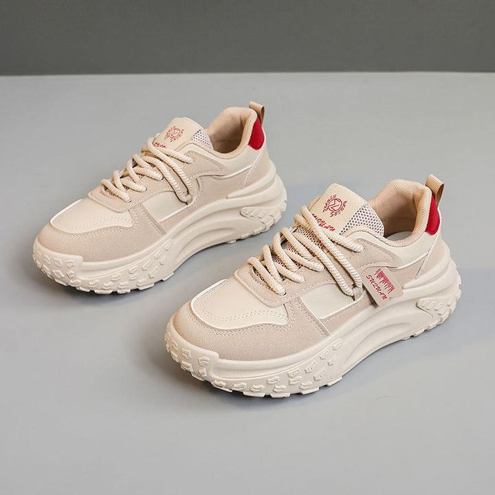 Baskets Chunky tendance pour femmes avec dessus en mesh respirant