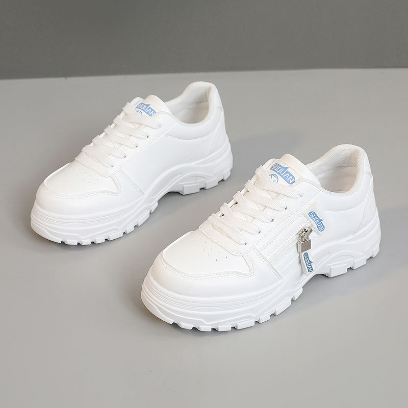 Baskets Sportives pour Femmes avec Fermeture Éclair Pratique et Semelle Antidérapante