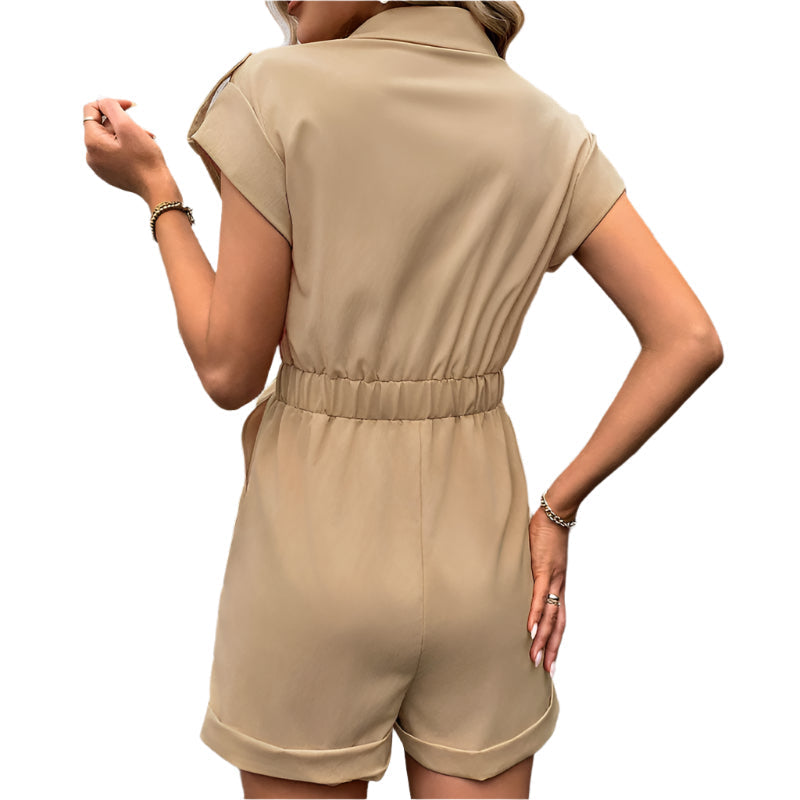 Miranda - Ceinture ajustable et poches poitrine pratiques pour combinaison de loisirs