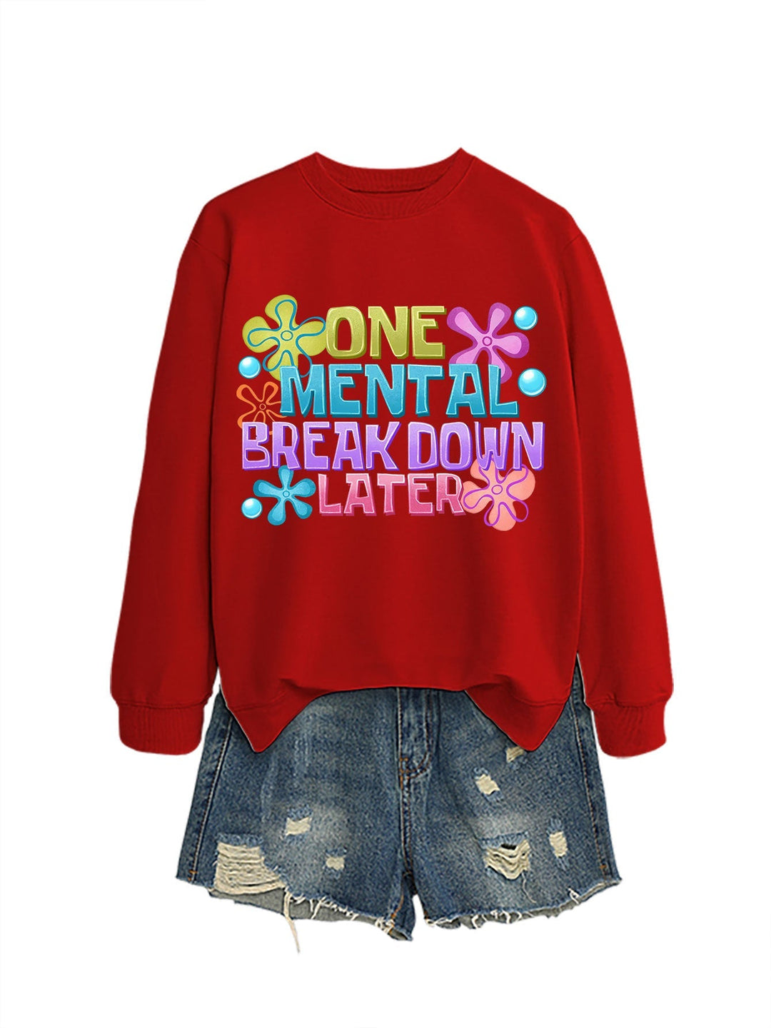 Sweat-shirt pour femmes avec impression créative