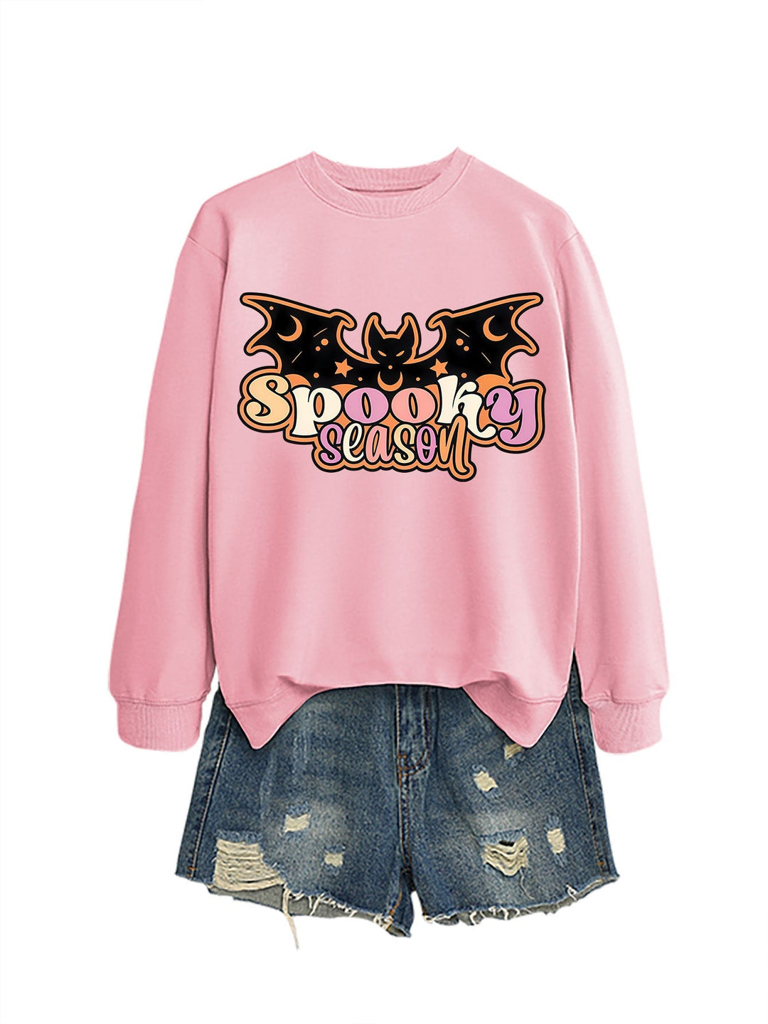 Sweatshirt pour femmes avec motif Halloween créatif