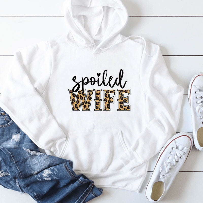 Sweat à capuche pour femmes avec inscription créative et élégante