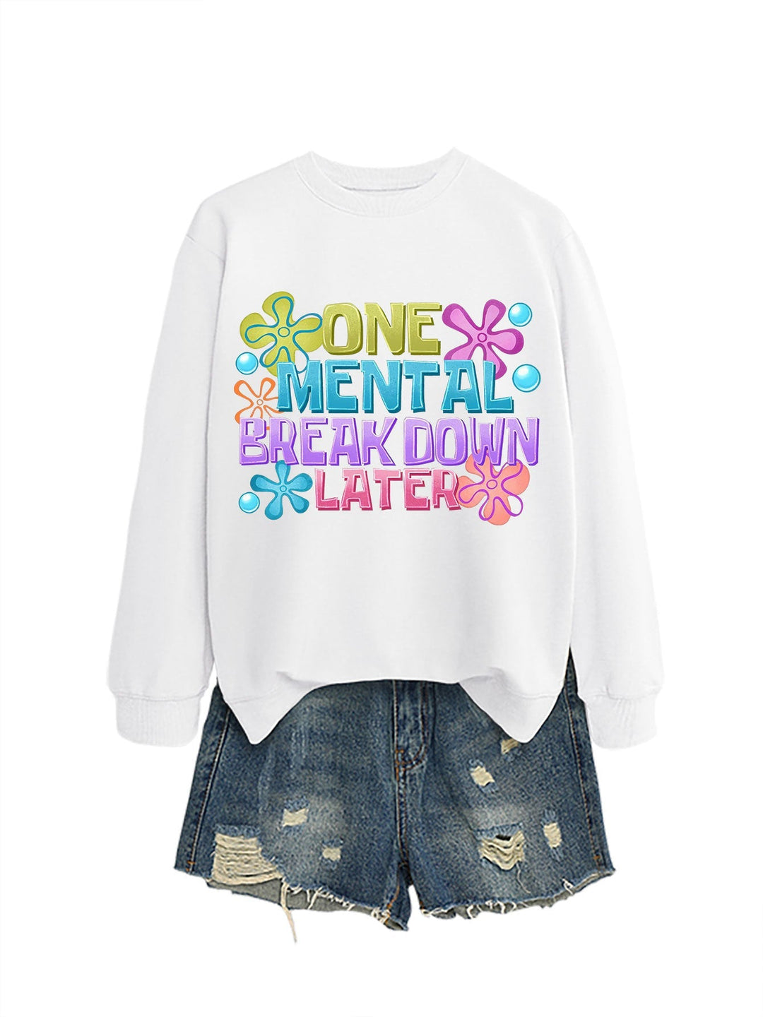 Sweat-shirt pour femmes avec impression créative
