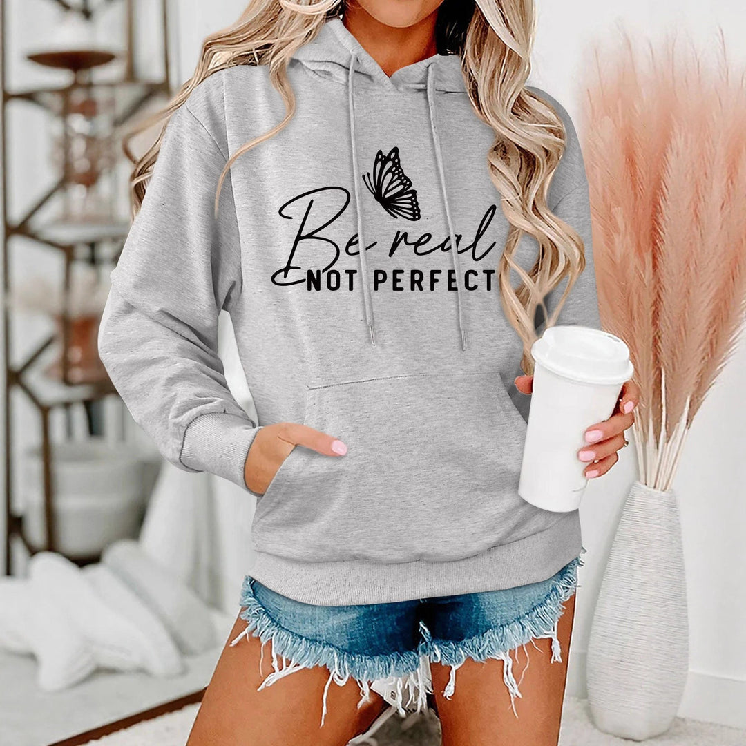 Sweat à capuche pour femmes avec motif créatif et coupe confortable