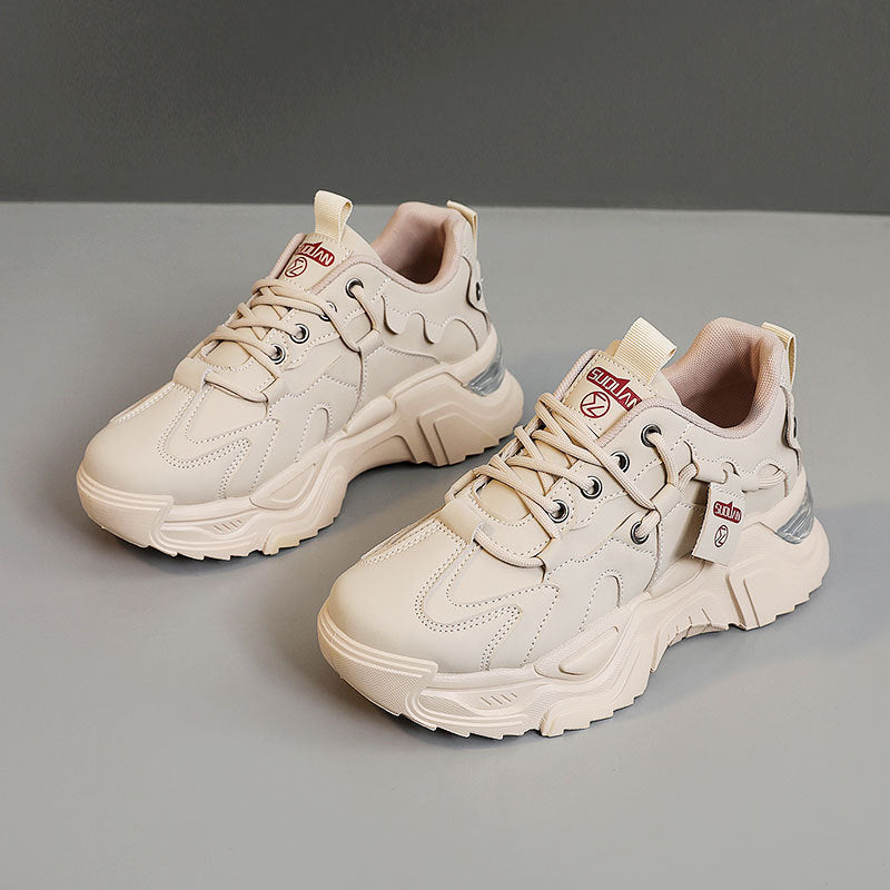Baskets Chunky Sportives pour Femmes avec Rembourrage Respirant