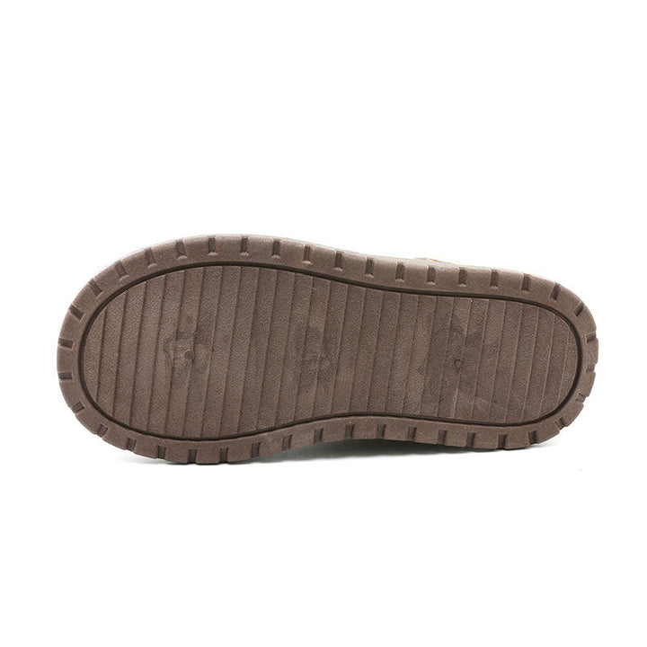 Baskets Hautes Femme avec Design de Semelle Robuste et Rembourrage
