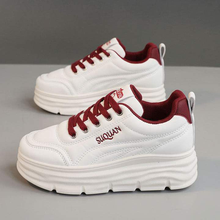 Baskets mode pour femmes avec semelle plateforme confortable