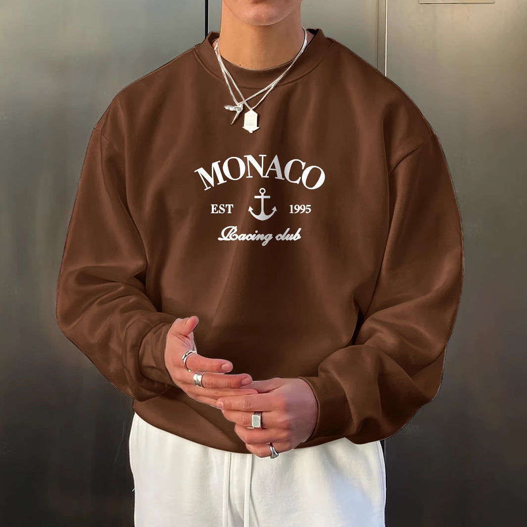 Sweatshirt pour femmes avec coupe généreuse et impression unique