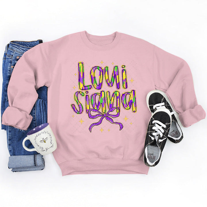 Sweatshirt pour femmes avec inscription créative et intérieur doux