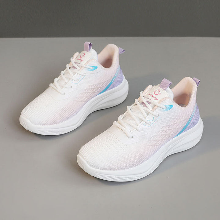 Baskets de sport légères et respirantes pour femmes avec semelle amortissante