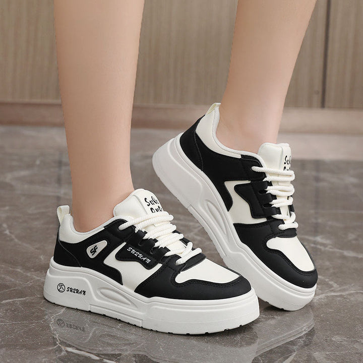 Baskets Chunky Sportives pour Femmes avec Tige Respirante