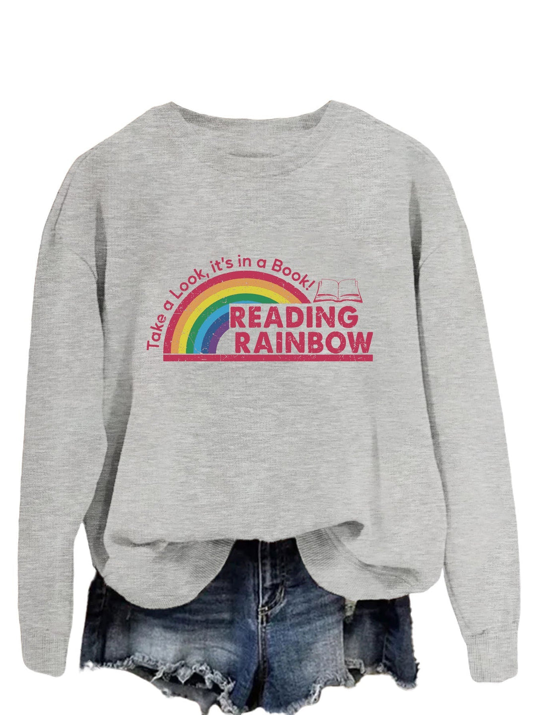 Sweatshirt décontracté pour femmes avec impression unique