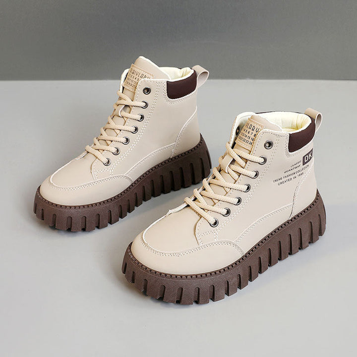Baskets montantes tendance pour femmes avec semelle antidérapante et amorti confortable