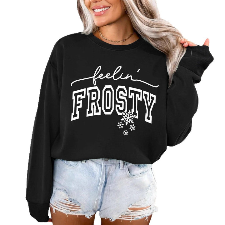 Sweat-shirt pour femmes avec impression graphique