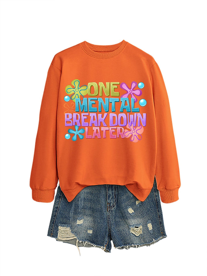 Sweat-shirt pour femmes avec impression créative