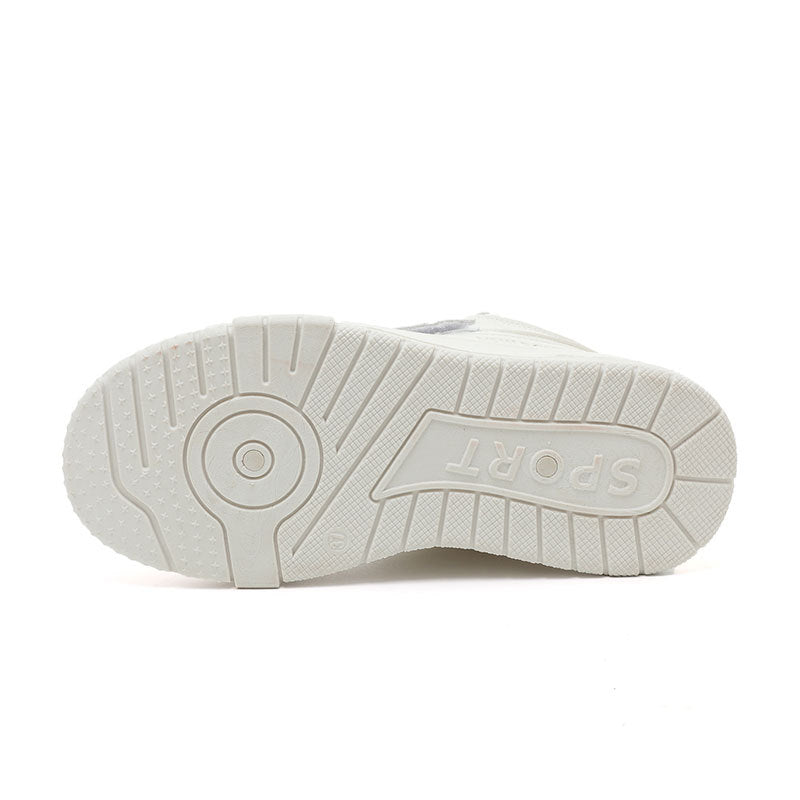 Baskets montantes sportives pour femmes avec doublure douillette et fermeture à boucle sécurisée