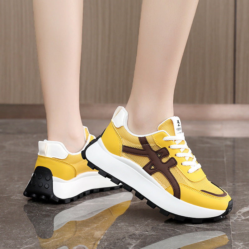 Baskets Sportives Femme avec surface en mesh respirant et confort amortissant