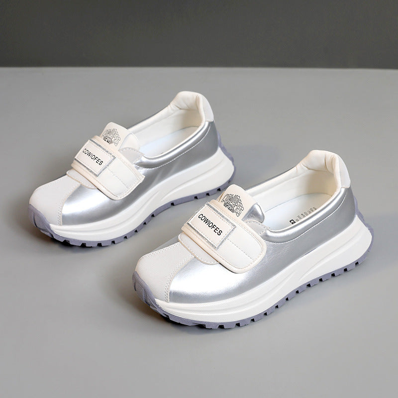 Baskets Sportives pour Femmes avec Pratique Fermeture Velcro et Semelle Ergonomique