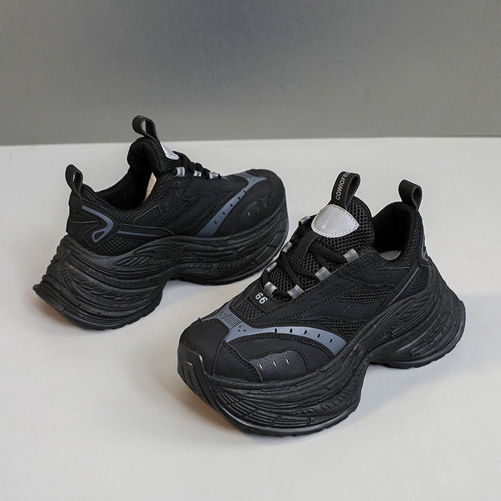 Baskets Chunky Sportives pour Femmes avec Amorti Supérieur et Semelle Antidérapante