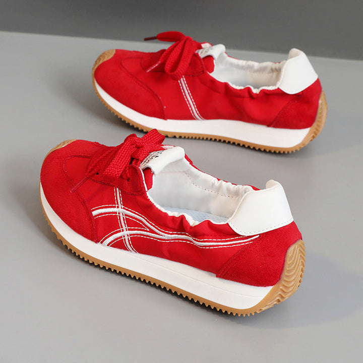 Baskets Sportives Femme avec Entrée Élastique et Semelle Antidérapante