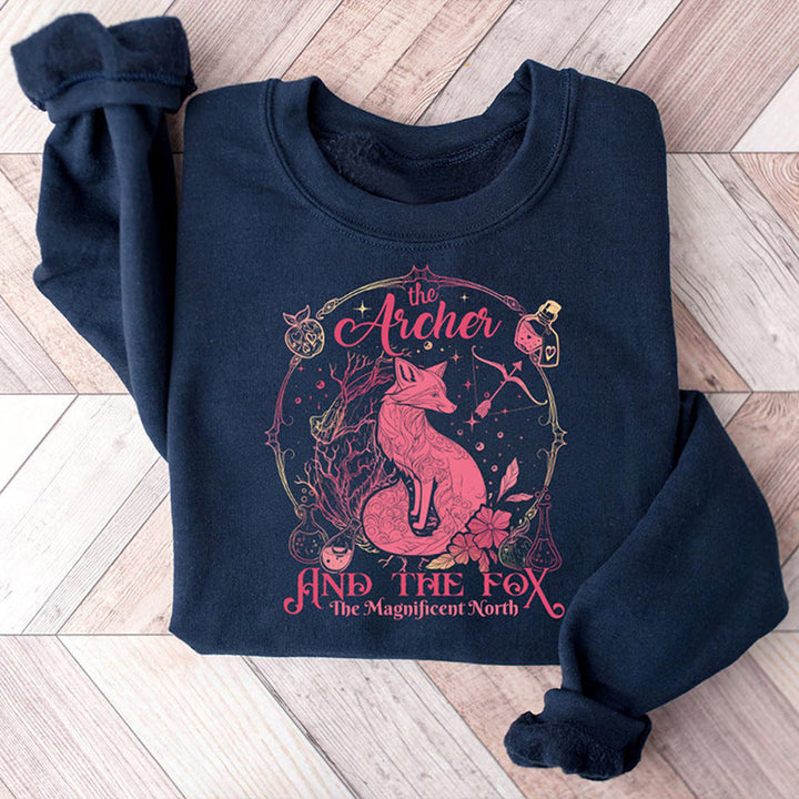 Sweat-shirt pour femmes avec motif animal créatif et impression inspirante