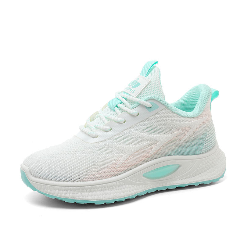 Baskets de course sportives pour femmes avec tige en mesh respirant et semelle amortissante