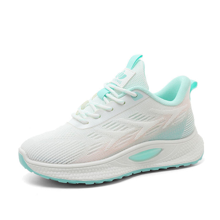 Baskets de course sportives pour femmes avec tige en mesh respirant et semelle amortissante