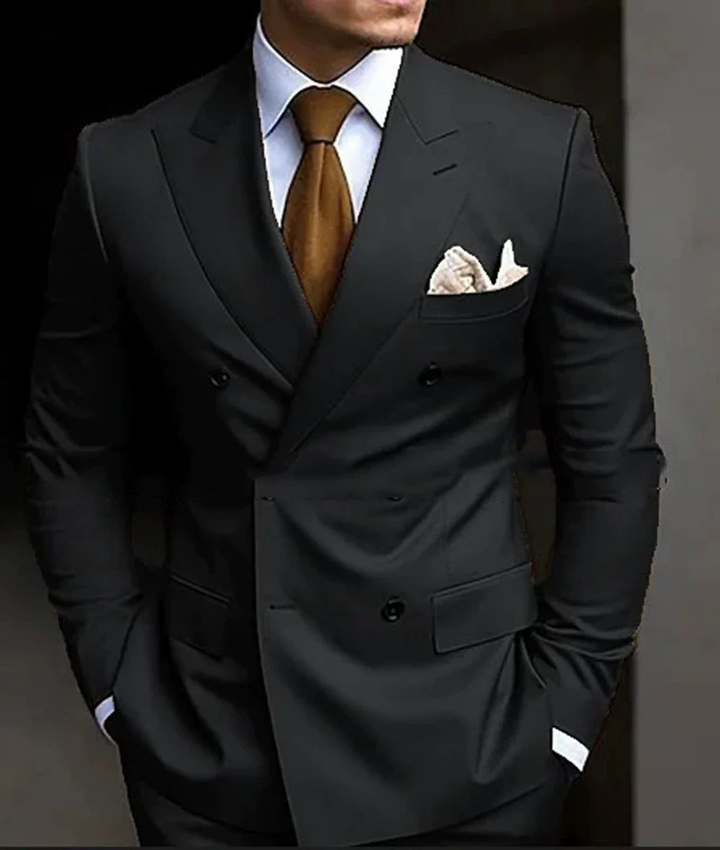 Costume de Mariage pour Homme | Double Boutonnage à Six Boutons