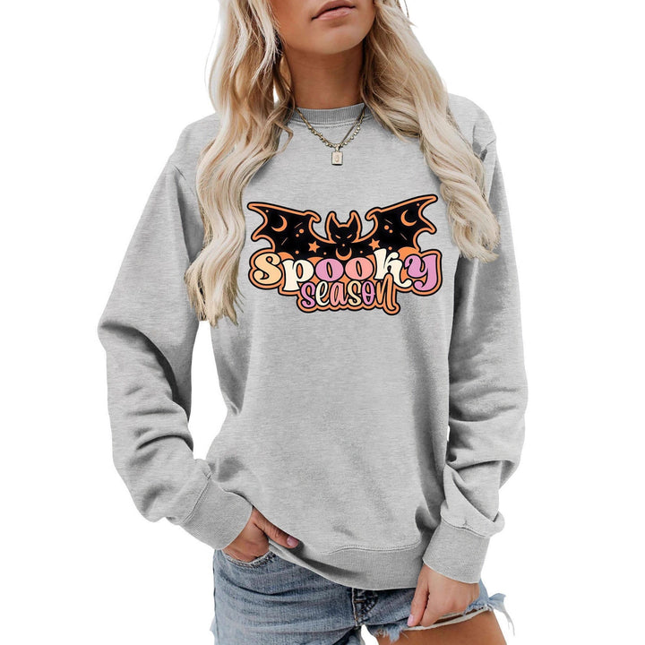 Sweatshirt pour femmes avec motif Halloween créatif