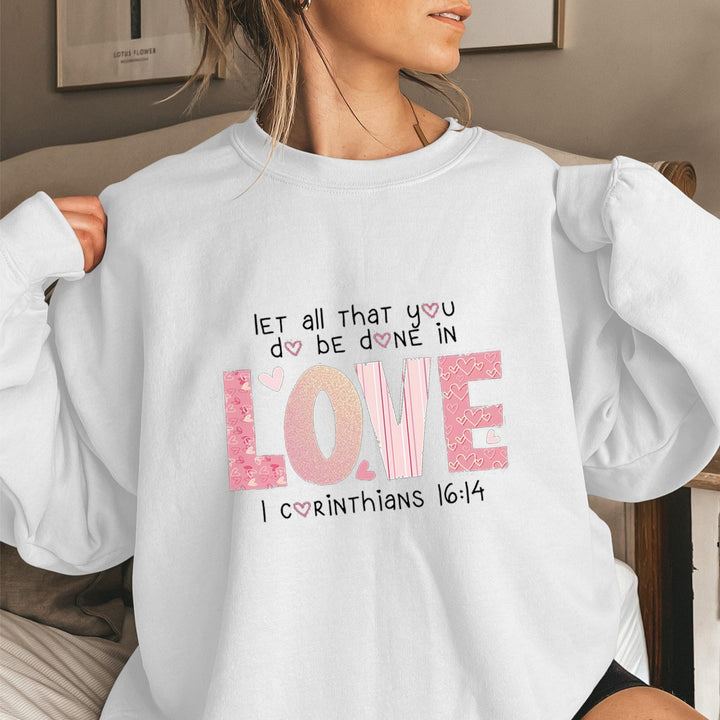 Sweatshirt pour femmes avec impression inspirante et coupe confortable
