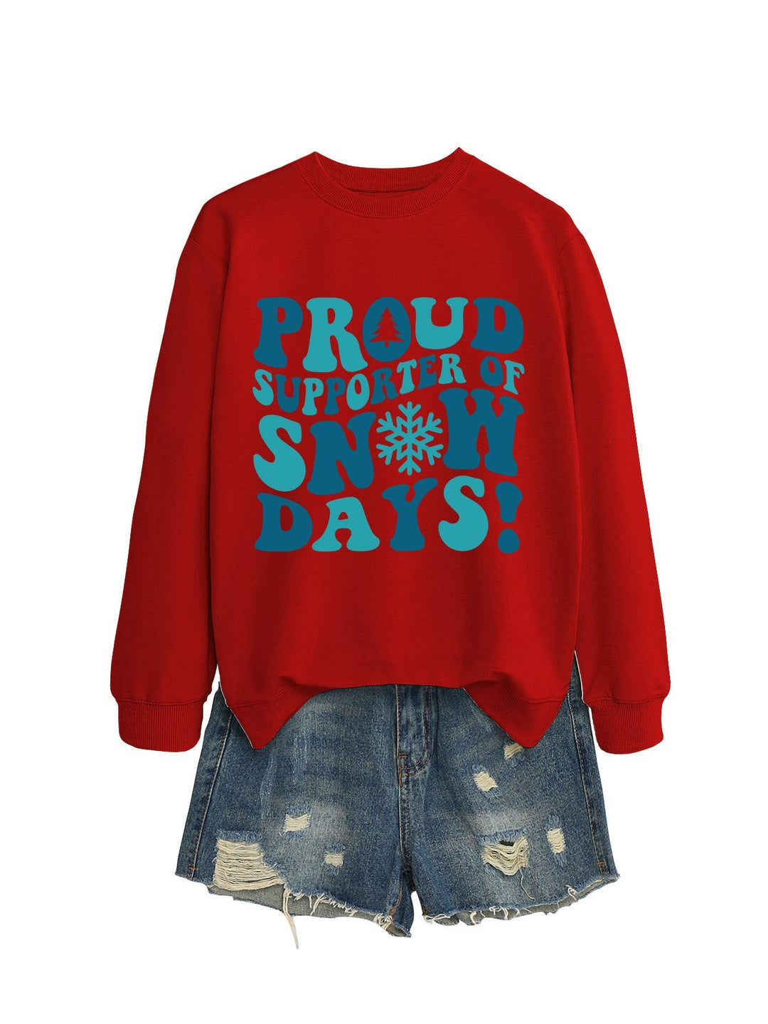 Sweatshirt pour femmes avec impression créative et coupe décontractée