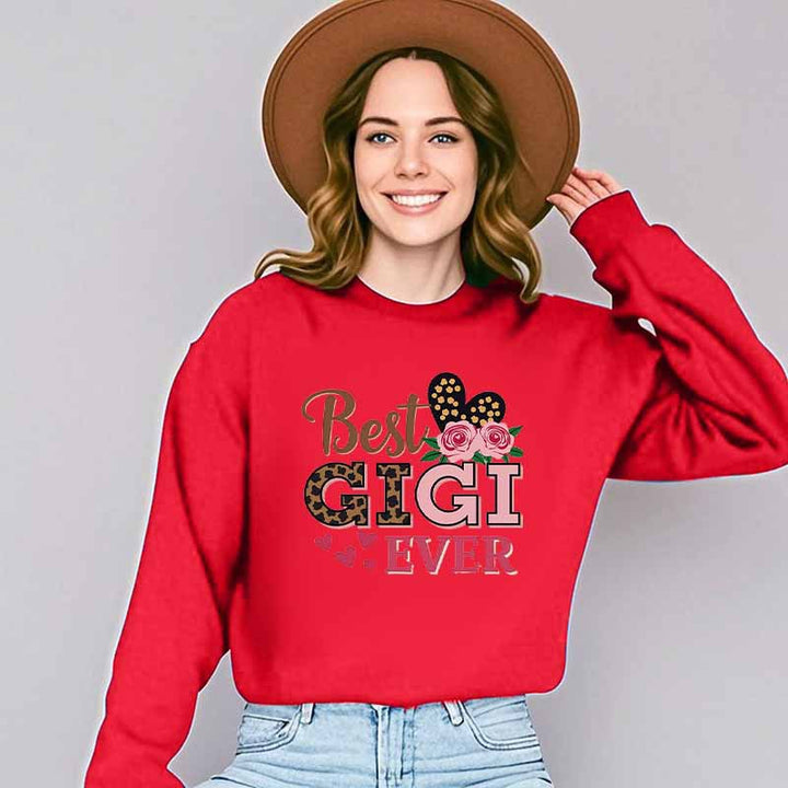 Sweatshirt pour femmes avec motif créatif Gigi