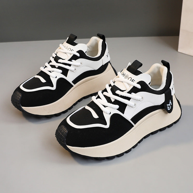 Baskets Chunky Sportives Femme avec semelle amortissante et tige respirante