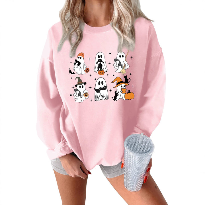 Sweat-shirt pour femmes avec motif d'horreur créatif