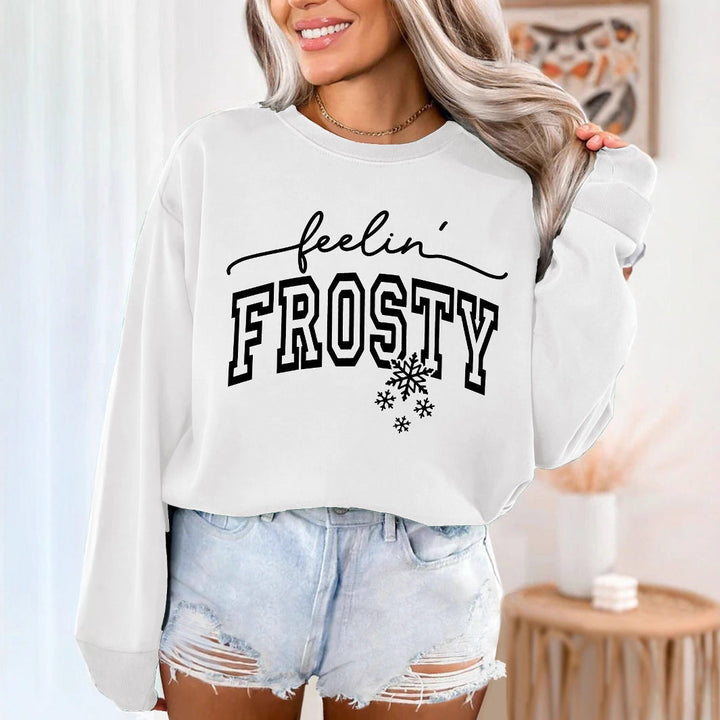 Sweat-shirt pour femmes avec impression graphique