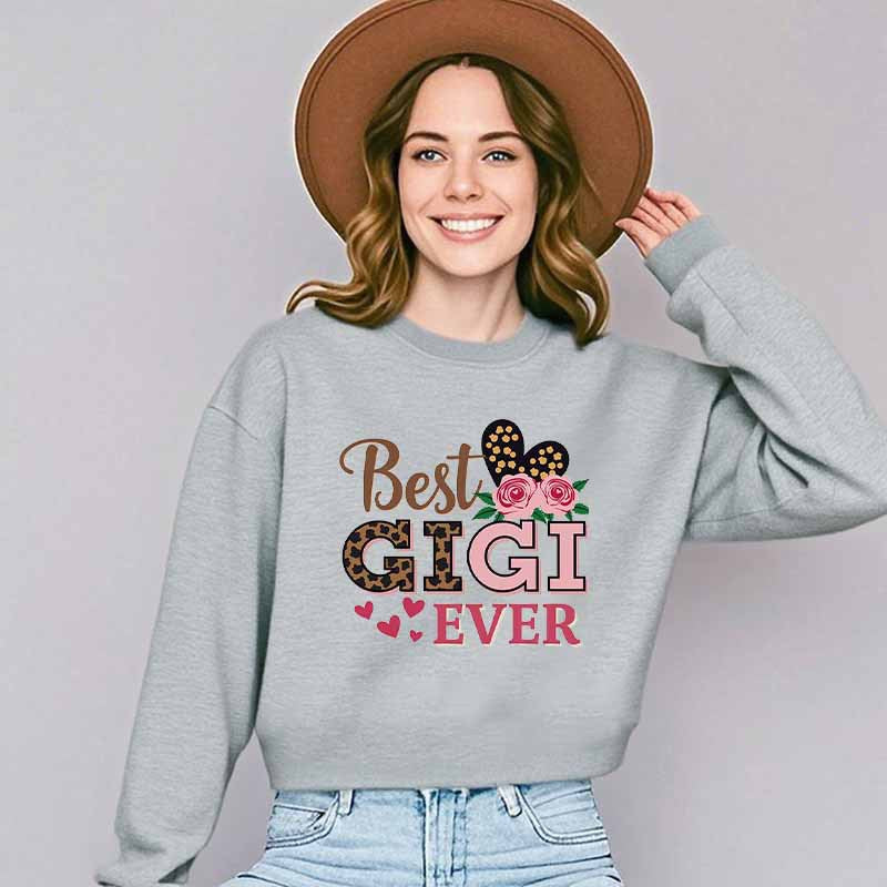 Sweatshirt pour femmes avec motif créatif Gigi