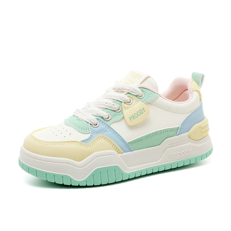 Baskets Chunky Sportives pour Femmes avec Design Tendance et Semelle Amortissante