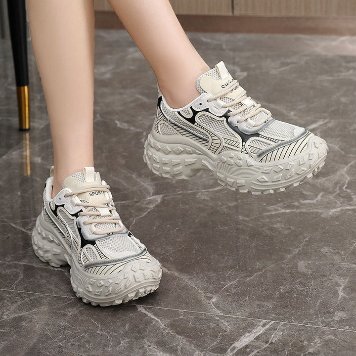 Baskets Sportives pour Femmes avec Surface en Mesh Respirant et Semelle Stable