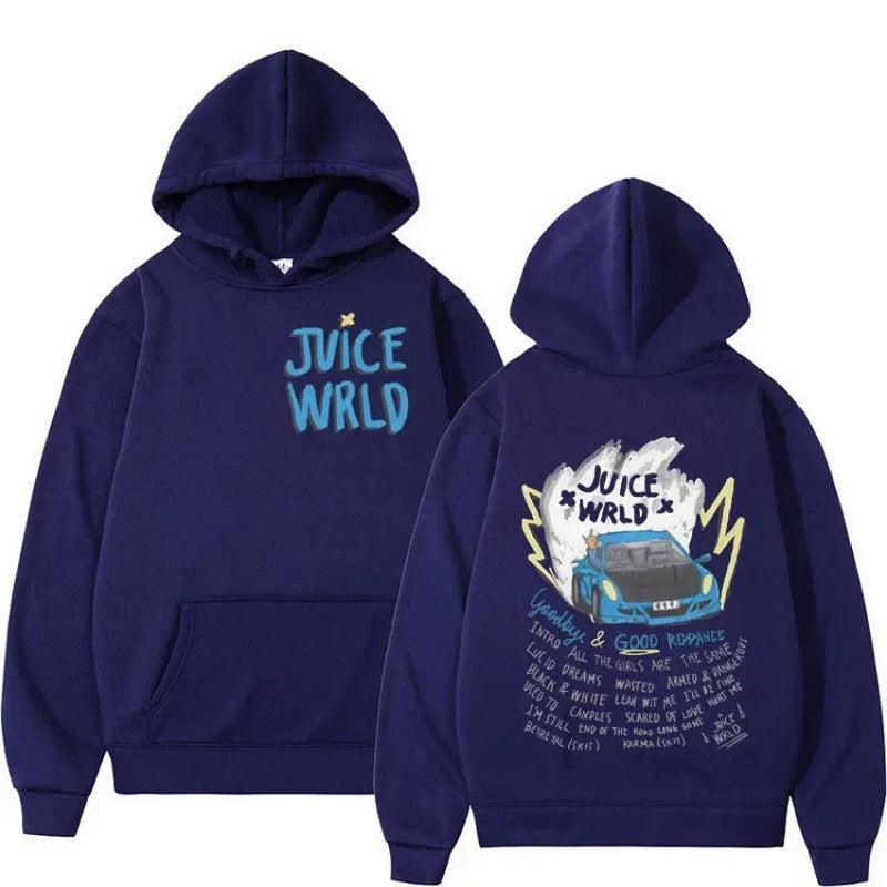 Sweat à capuche pour femmes avec design graphique créatif et inscription inspirante