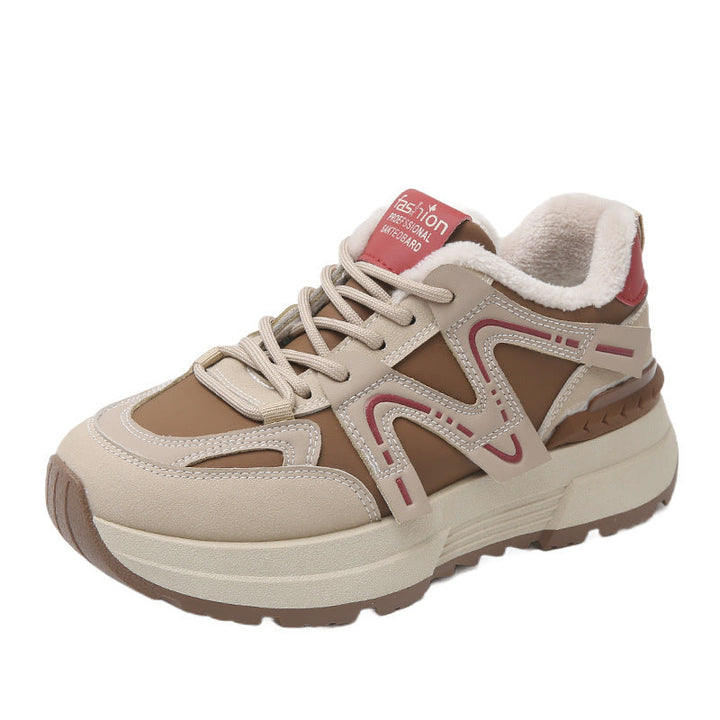 Baskets Sportives pour Femmes avec Doublure en Fleece Confortable