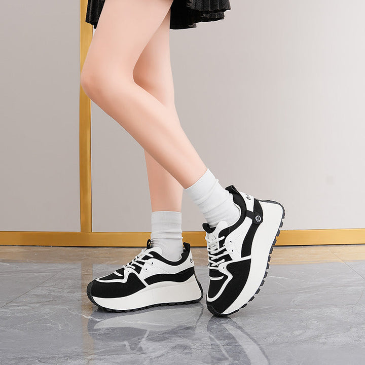 Baskets Chunky Sportives pour Femmes avec un Grand Confort et Semelle Antidérapante