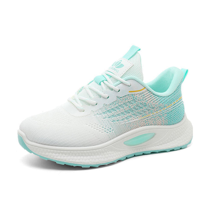 Baskets de loisirs sportives pour femmes avec tige en mesh respirant et semelle amortissante