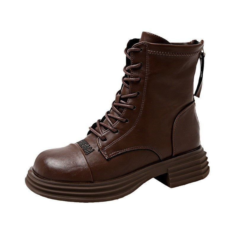 Bottines pour femmes avec semelle en caoutchouc robuste et grand confort de port