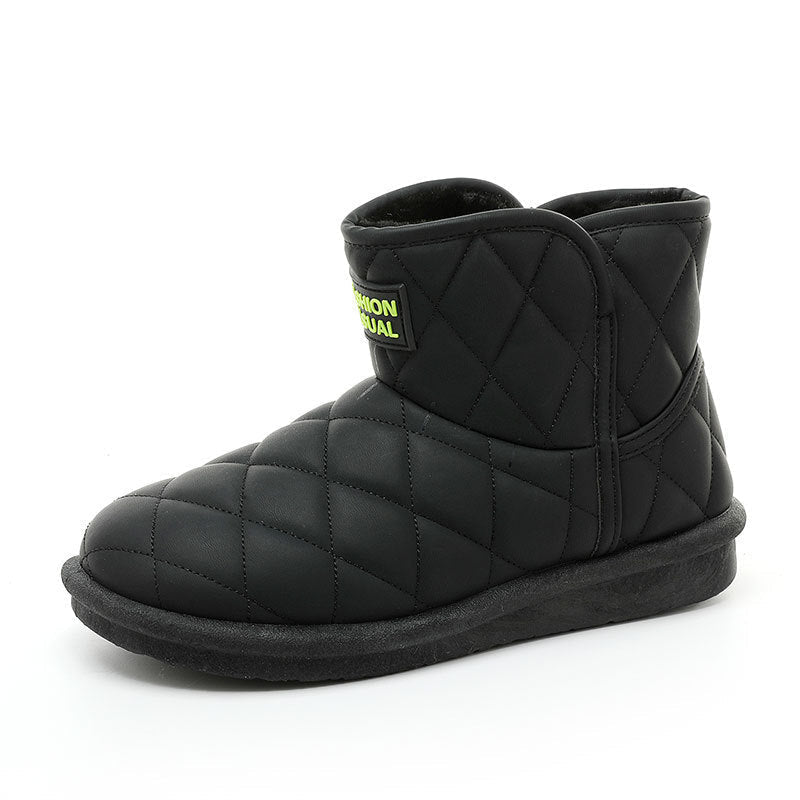 Bottes d'hiver chaudes et doublées pour femmes