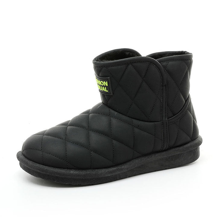 Bottes d'hiver chaudes et doublées pour femmes