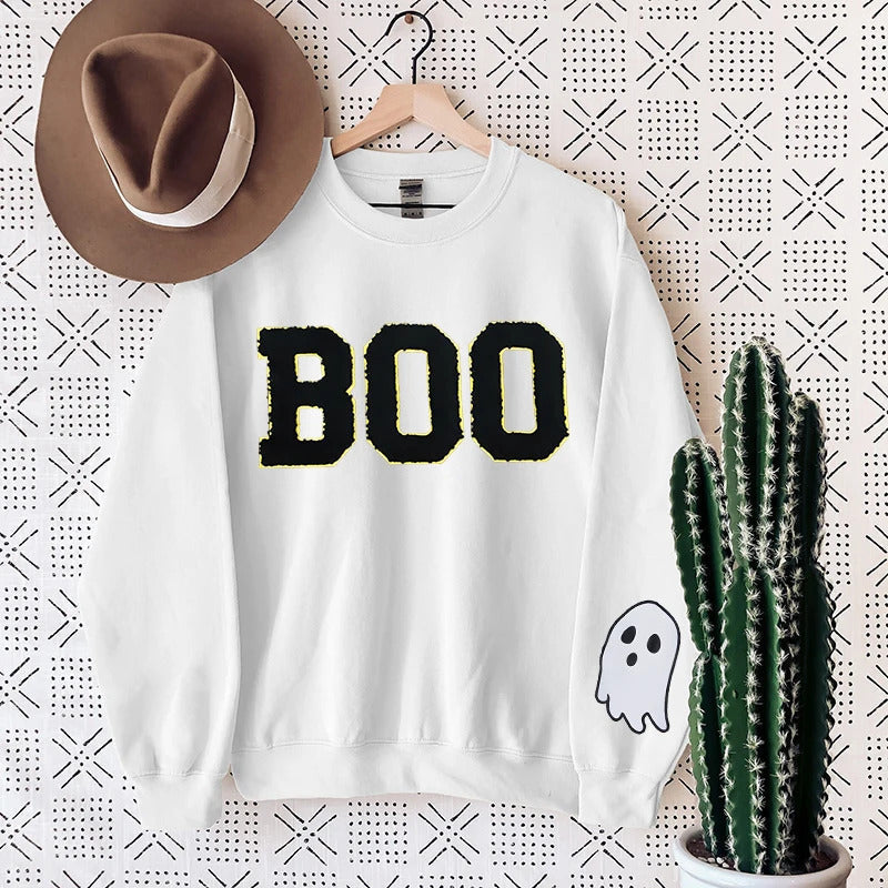 Sweatshirt pour femmes avec impression effrayante