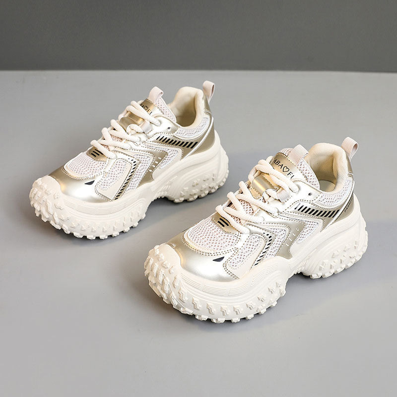 Baskets sportives pour femmes avec confort amortissant et structure en maille respirante