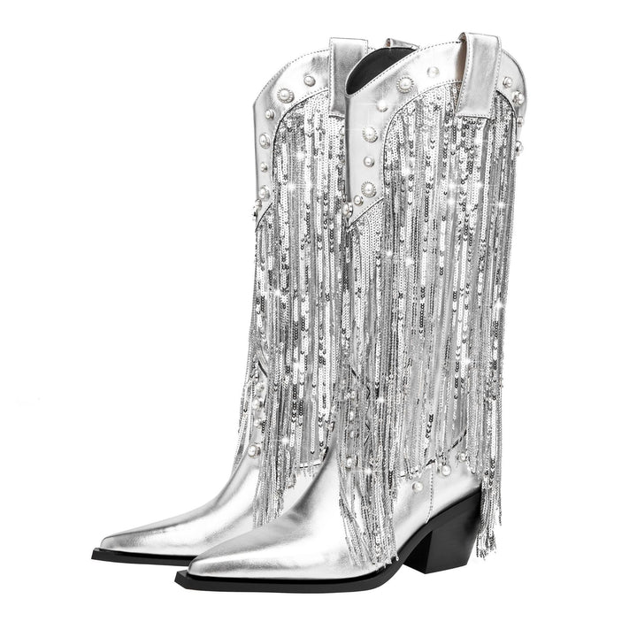 Bottes de cowboy pour femmes au style boho | Élégantes